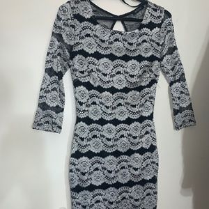 Floral Body Con Dress